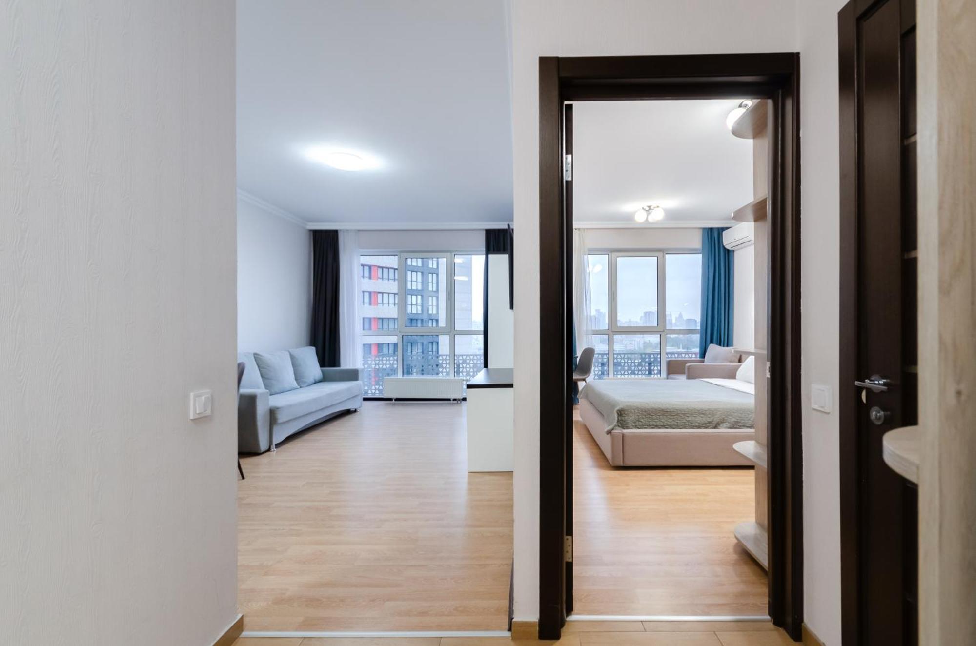 Petrovdom 41B-59B-90B-77B Stunning City View Apartments At Rc Kvartet, Central Railway Station Κίεβο Εξωτερικό φωτογραφία